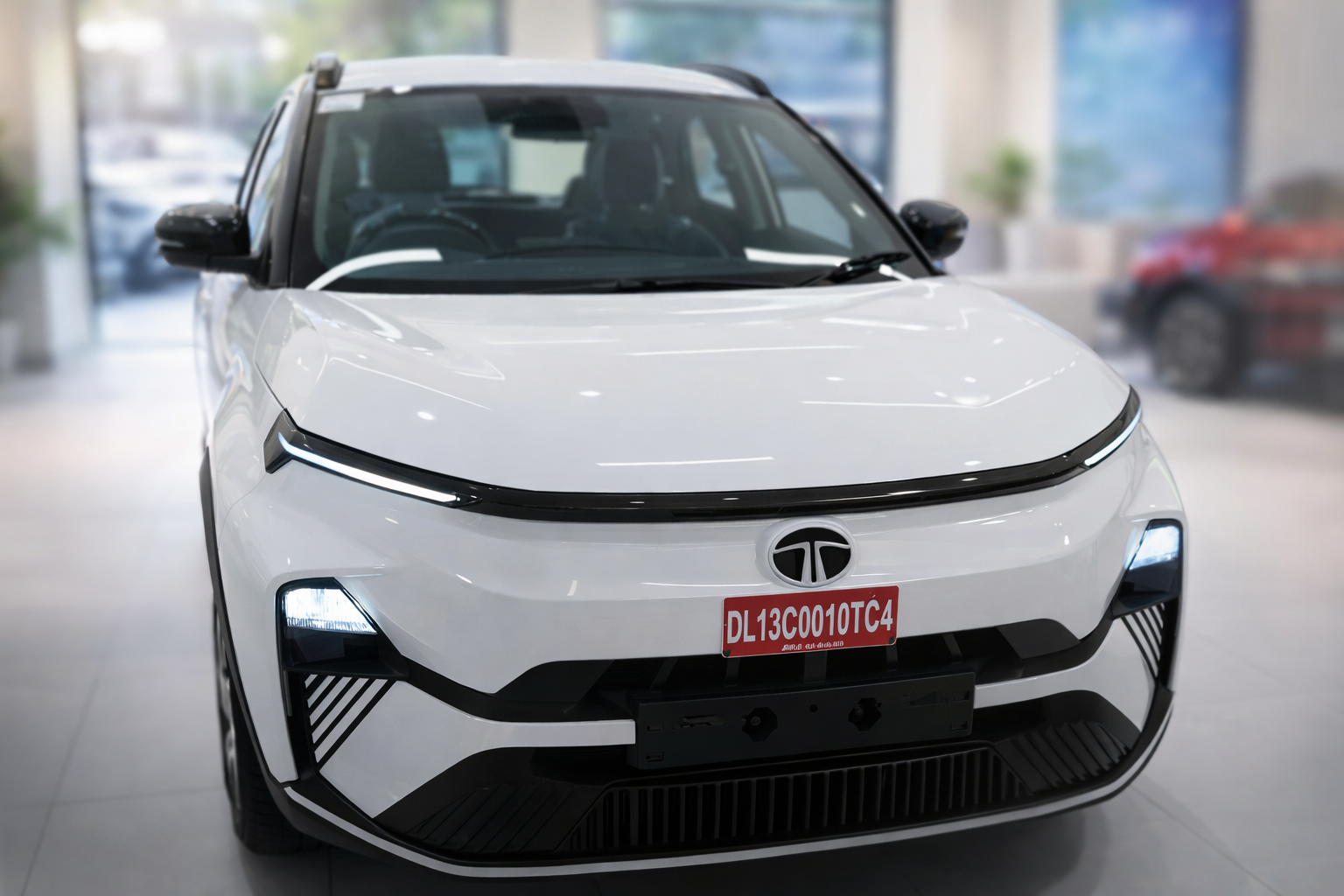 Tata Nexon Electric 2026 front and side view in India