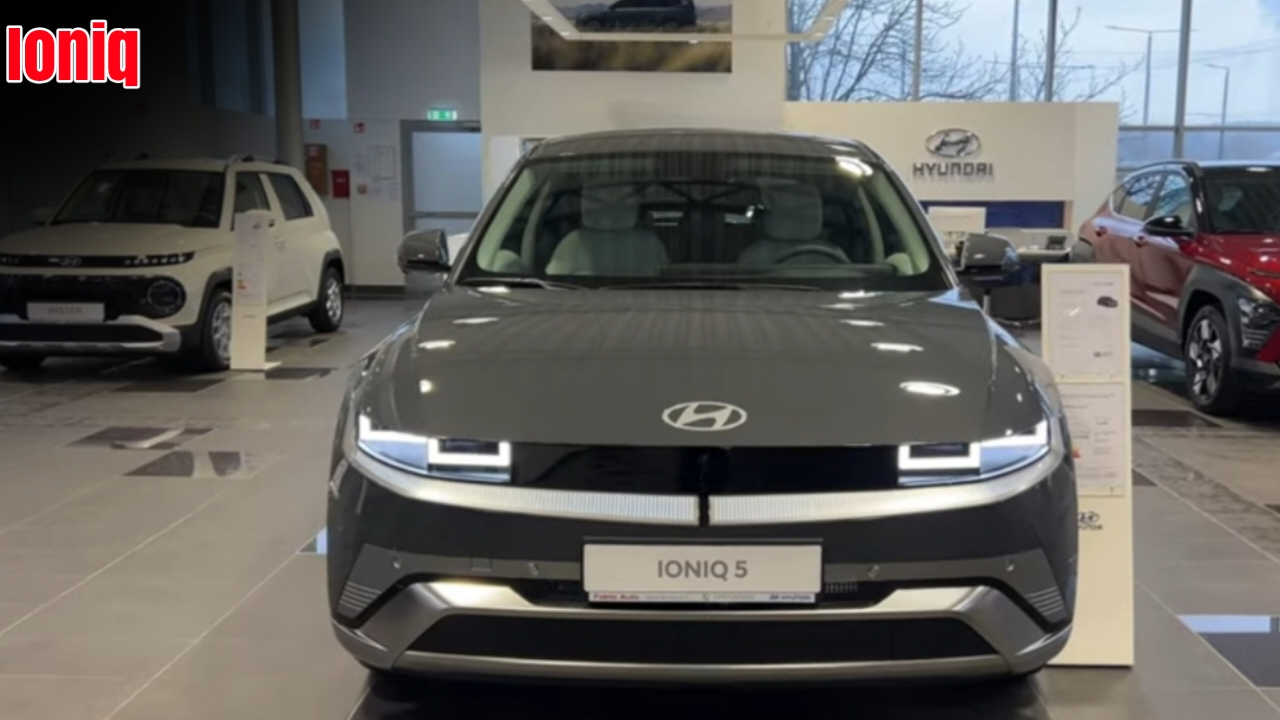 Hyundai Ioniq 5 2026 futuristic electric SUV exterior design in India