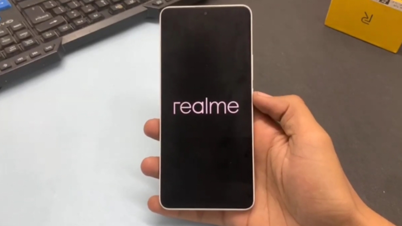 Realme Narzo 100 Lite 5G 2026 6.8-inch 144Hz display and punch-hole cutout.
