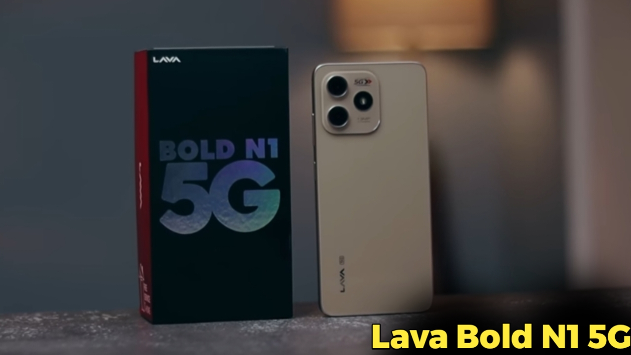 Lava Bold N1 5G Smartphone with 13MP AI Camera and 5000mAh Battery