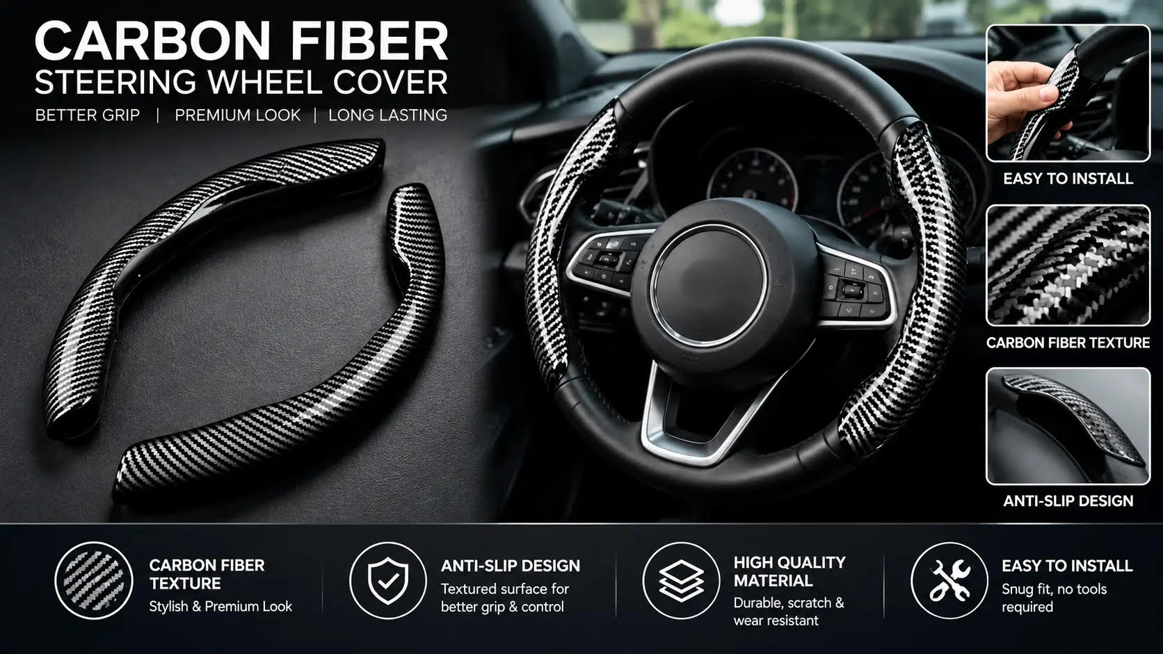 car steering wheel internal structure and materials in hindi